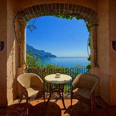 room with garden close to Amalfi