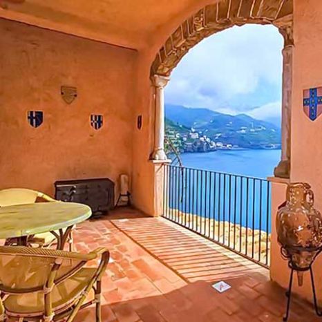 historic villa in the Amalfi Coast