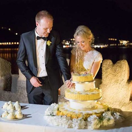 wedding near Positano