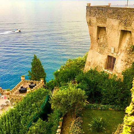 camera con giardino Ravello