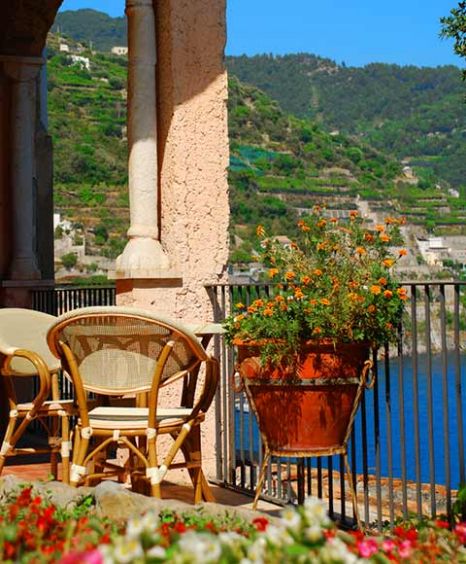 camere vista mare vicino Positano